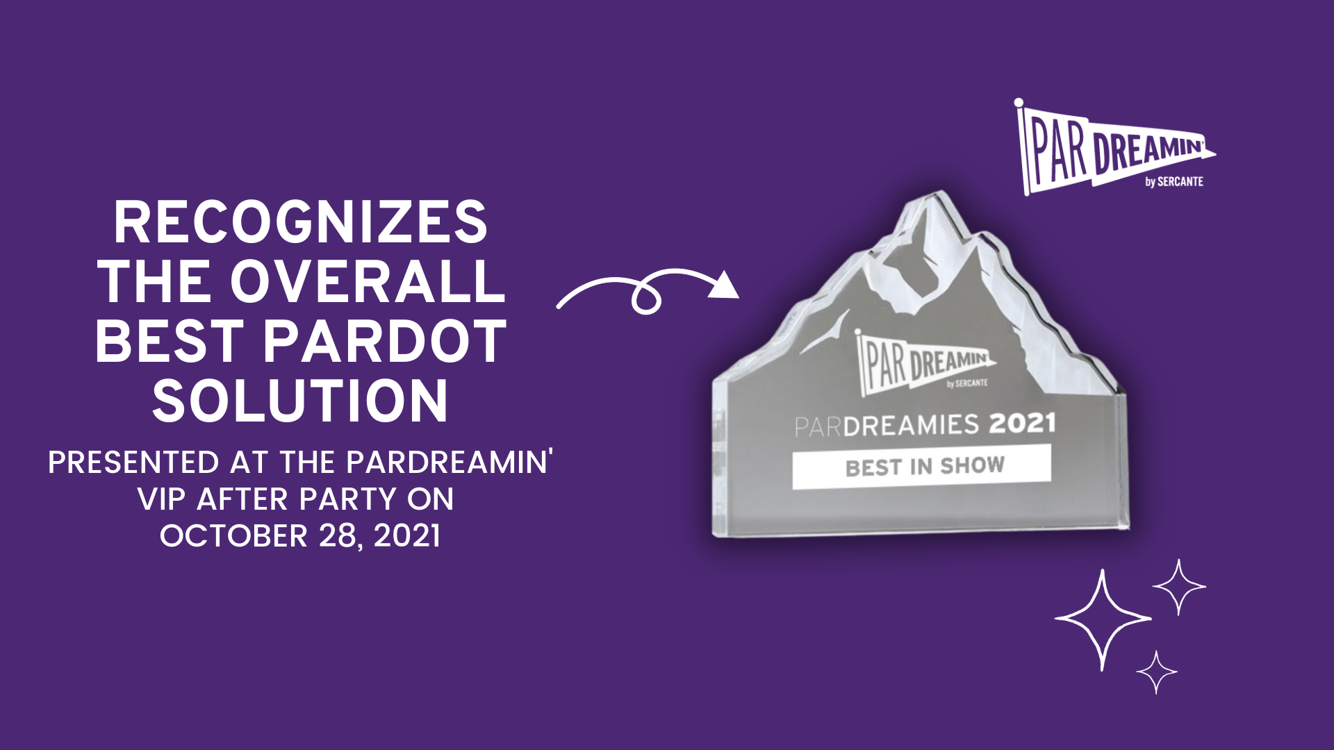 , Gagnant ParDreamies Best In Show Pardot Award: Destined<span class="wtr-time-wrap after-title"><span class="wtr-time-number">6</span> minutes de lecture</span>