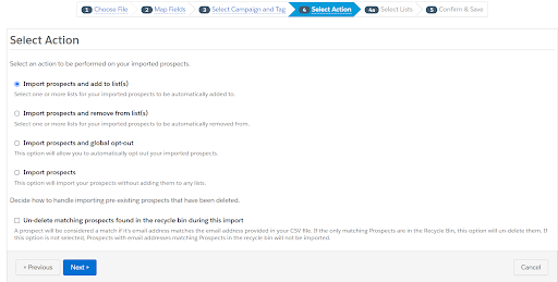 How to import prospects into Pardot
