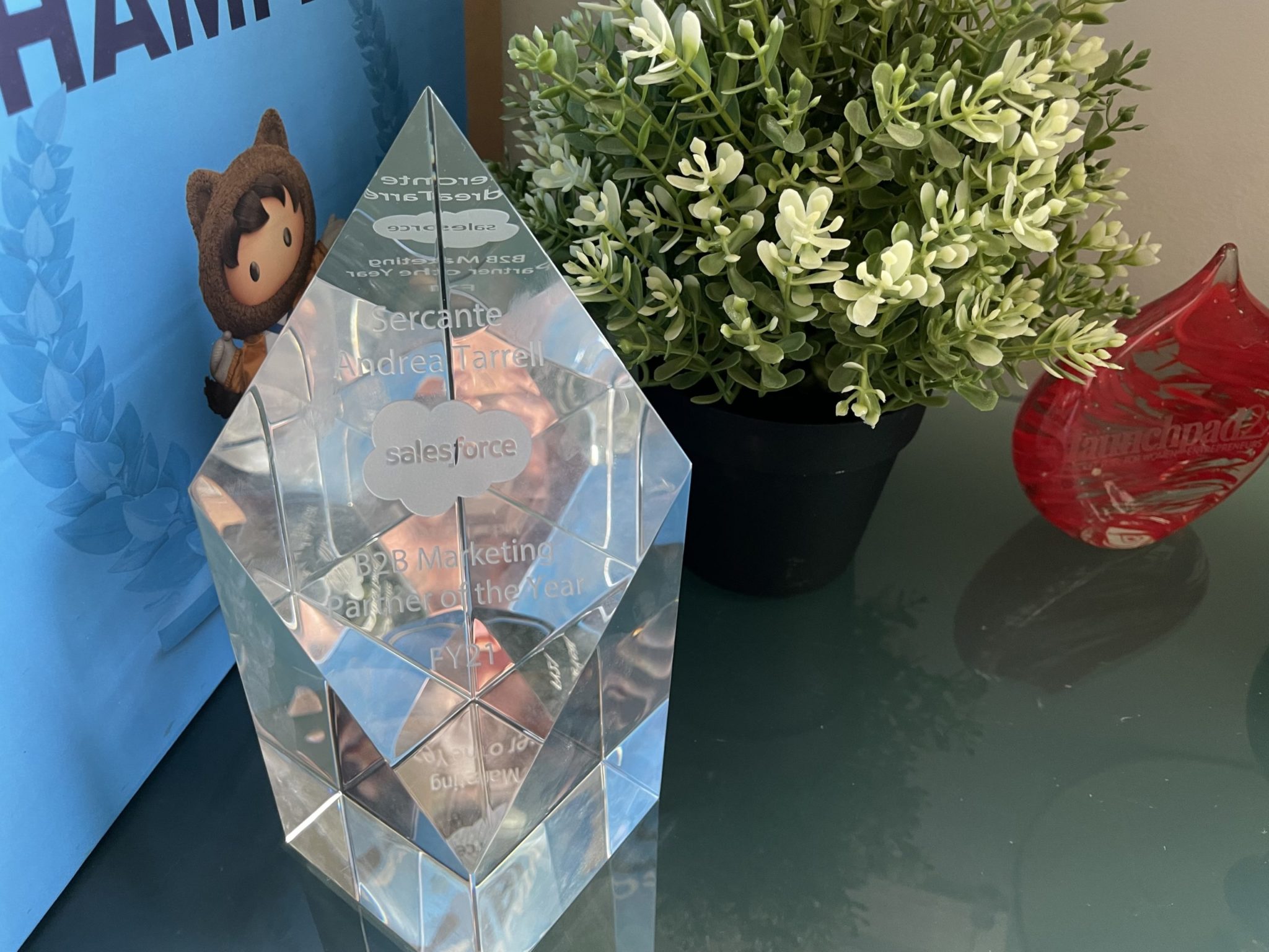 crystal trophy pardreamin awards