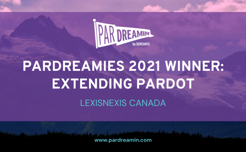 ParDreamies Extending Pardot Award Winner: LexisNexis Canada