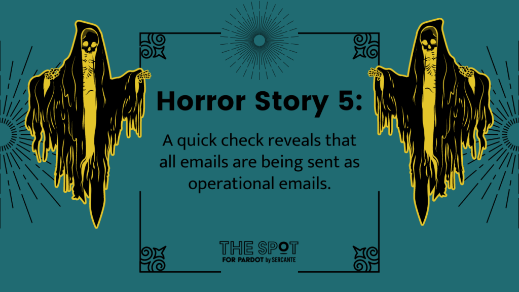 marketing horror story operational emails