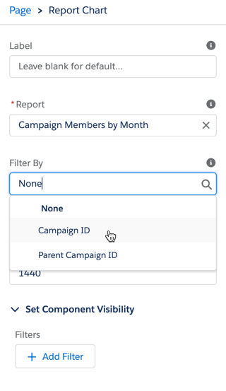 Add Campaign filter