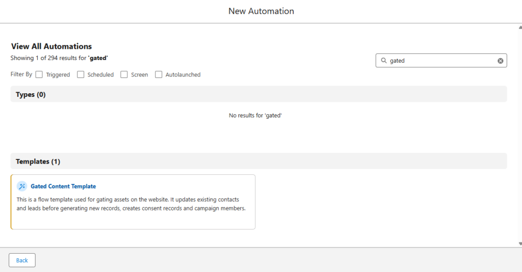 How to confirm that a template has been created