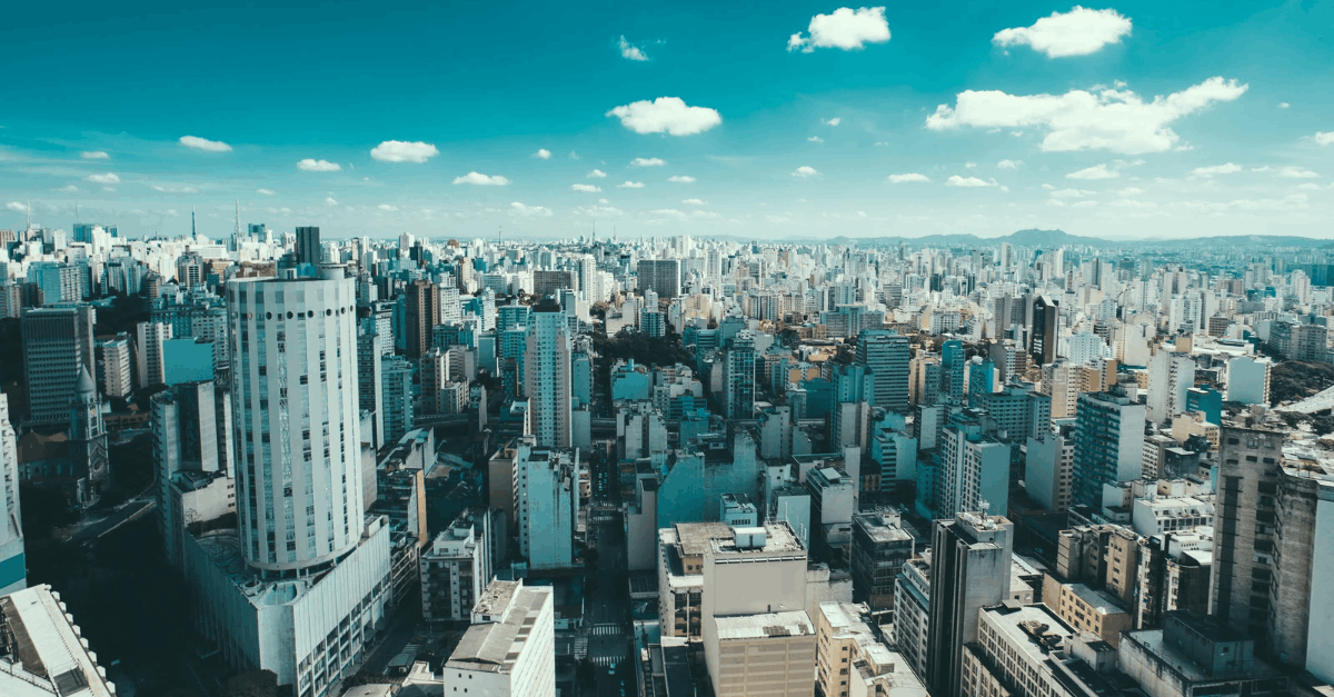 Aerial Photography of City Skyline
